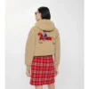 Polar corto in misto lana e cashmere EKD