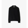 Polo a maniche lunghe in misto cashmere