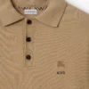 Polo a maniche lunghe in misto cashmere