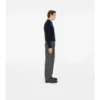 Polo a maniche lunghe in misto cashmere