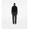 Polo a maniche lunghe in misto cashmere