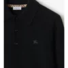Polo a maniche lunghe in misto cashmere
