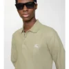 Polo in cotone a maniche lunghe