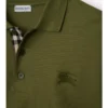 Polo in cotone a maniche lunghe
