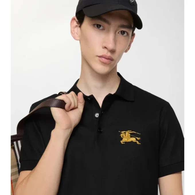 Polo in cotone EKD metallizzato