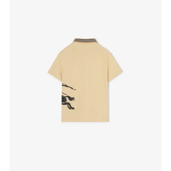 Polo in piqué di cotone EKD