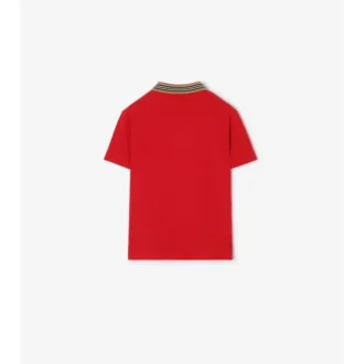 Polo in piqué di cotone EKD