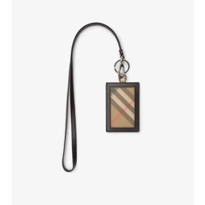 Portacarte con cordino Pop Check 