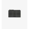 Portacarte con zip a quadri