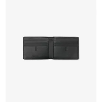 Portafoglio bifold slim con motivo a quadri