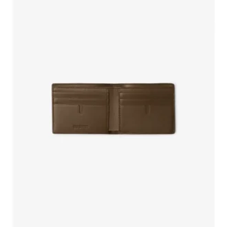 Portafoglio bifold sottile Check