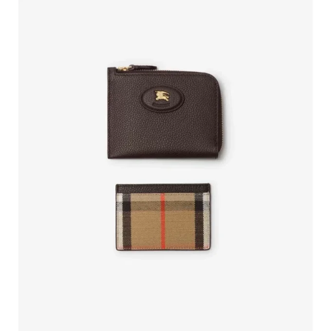 Portafoglio con zip e portacarte Bloomsbury