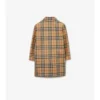 Reversible Gabardine Car Coat