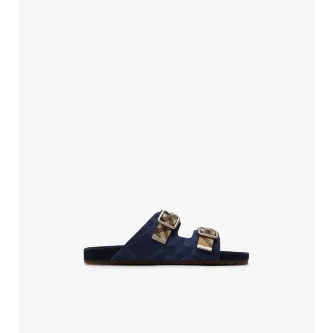 Sandali Urchin in Denim a quadri