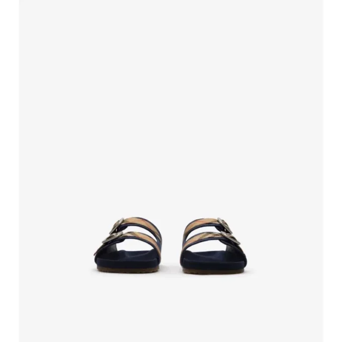 Sandali Urchin in Denim a quadri