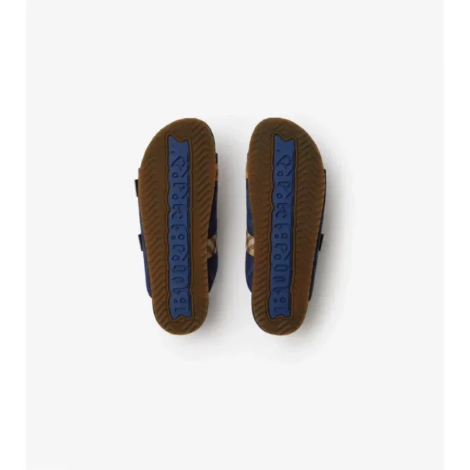 Sandali Urchin in Denim a quadri