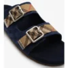 Sandali Urchin in Denim a quadri