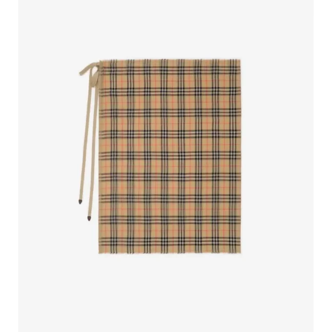 Sarong in cotone a quadri