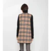 Scialle in lana e cashmere a quadri