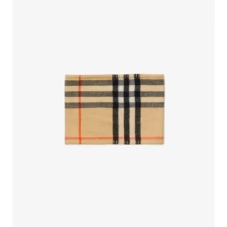 Sciarpa a quadri in cashmere