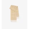 Sciarpa a quadri in misto cashmere