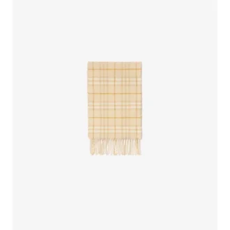 Sciarpa a quadri in misto cashmere