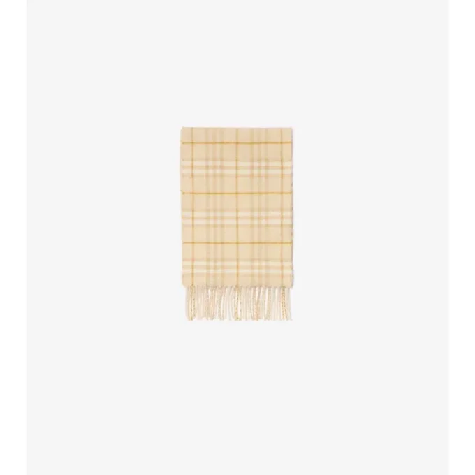 Sciarpa a quadri in misto cashmere