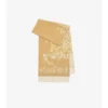 Sciarpa ampia in cashmere EKD con motivo floreale