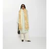 Sciarpa ampia in cashmere EKD con motivo floreale