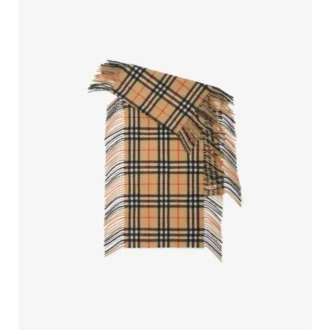 Sciarpa Check Cashmere Happy