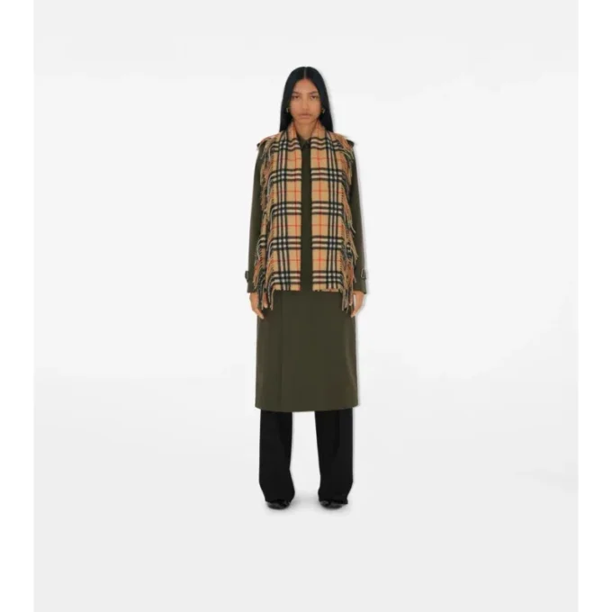 Sciarpa Check Cashmere Happy