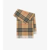 Sciarpa in cashmere a quadri larghi