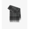 Sciarpa in cashmere a quadri larghi