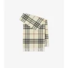 Sciarpa in cashmere a quadri larghi