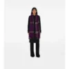 Sciarpa in cashmere a quadri larghi