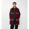 Sciarpa in cashmere a quadri larghi