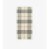 Sciarpa in cashmere a quadri larghi