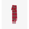 Sciarpa in cashmere a quadri stretti