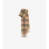 Sciarpa in cashmere a quadri stretti