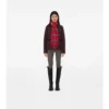 Sciarpa in cashmere a quadri stretti