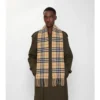 Sciarpa in cashmere a quadri stretti