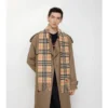 Sciarpa in cashmere a quadri stretti