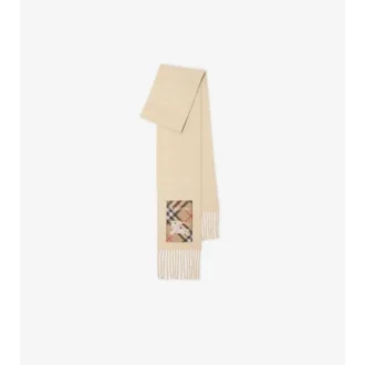Sciarpa in cashmere Check Label