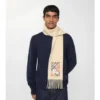 Sciarpa in cashmere Check Label