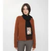 Sciarpa in cashmere Check Label