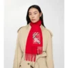 Sciarpa in cashmere Check Label