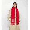 Sciarpa in cashmere Check Label