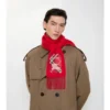 Sciarpa in cashmere Check Label