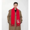 Sciarpa in cashmere Check Label