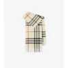 Sciarpa in cashmere con motivo a quadri